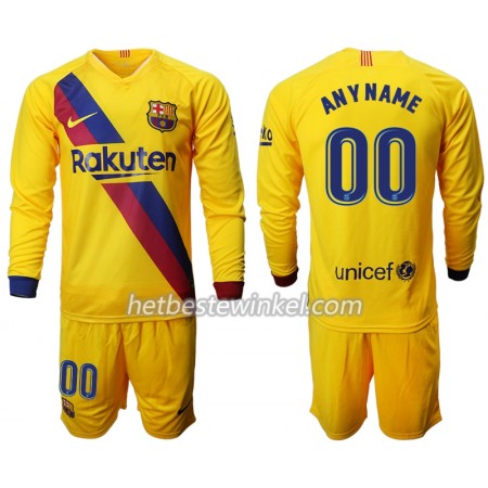 FC Barcelona Voetbaltenues Kind Uit 2019/20 - LS (+ Korte broeken)